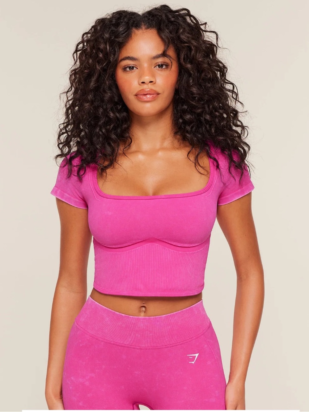 GYMSHARK X BRATZ CROP TOP XS